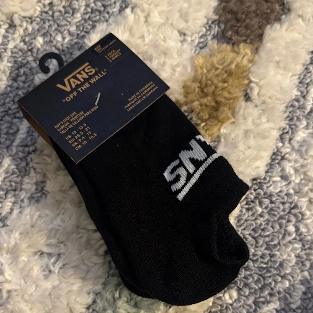 Vans Off the Wall No-Show Socks 3 Pairs